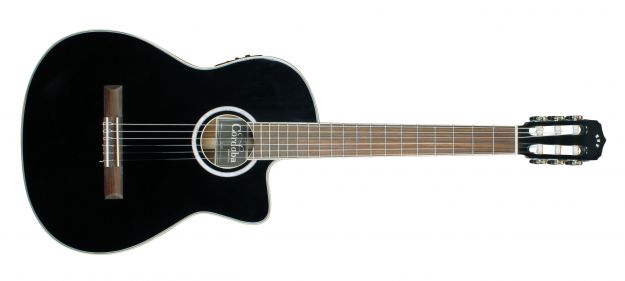 Hlavní obrázek Klasické kytary CORDOBA Fusion 12 Jet - Black