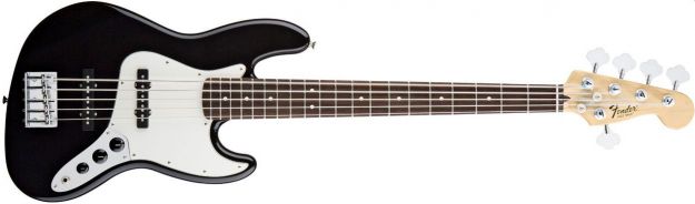 Hlavní obrázek 5strunné FENDER Standard Jazz Bass V Black Rosewood
