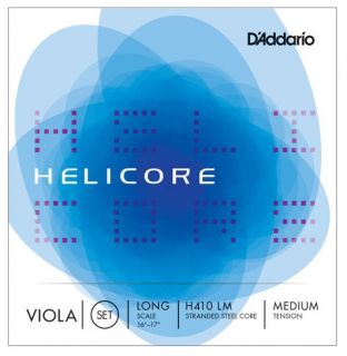 Hlavní obrázek Struny D´ADDARIO - BOWED H410 LM Helicore Viola String Set Long - Medium