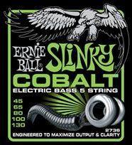 Hlavní obrázek Tvrdost .045 ERNIE BALL P02736 Cobalt Bass 5-string Slinky - .045 - .130