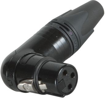 Hlavní obrázek 3 PIN XLR F NEUTRIK NC3FRX-B