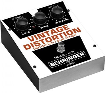 Hlavní obrázek Overdrive, distortion, fuzz, boost BEHRINGER VD1 - Vintage Distortion