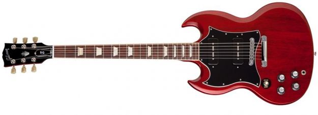 Hlavní obrázek SG GIBSON SG Standard P-90's Heritage Cherry, Chorme hardware - Levoruká