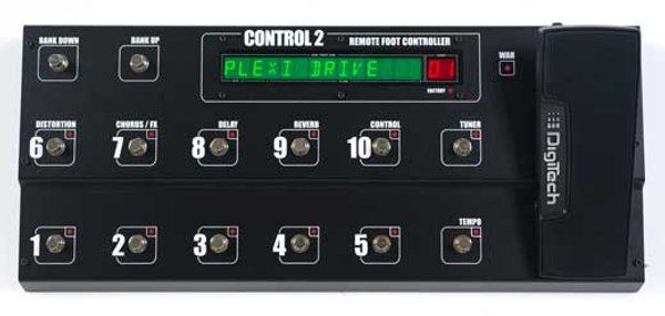 Hlavní obrázek Footswitche a přepínače DIGITECH Control 2