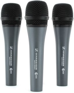 Hlavní obrázek Dynamické pódiové vokální mikrofony SENNHEISER E835 3PACK