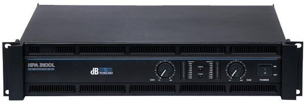 Hlavní obrázek Dvoukanálové zesilovače DB TECHNOLOGIES HPA 3100 L