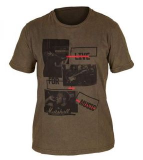 Hlavní obrázek Příslušenství MARSHALL triko Live For Music L