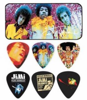 Hlavní obrázek Tvrdost  0.73 DUNLOP JHPT01M Jimi Hendrix Pick Tin Are You Experienced