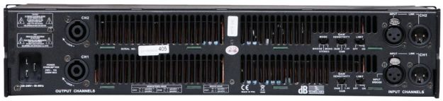 Hlavní obrázek Dvoukanálové zesilovače DB TECHNOLOGIES HPA 2800