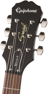 Hlavní obrázek Les Paul EPIPHONE Les Paul Special-II PlusTop - Trans Black Limited Edition