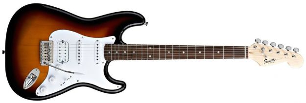 Hlavní obrázek ST - modely FENDER SQUIER Bullet Stratocaster with Tremolo HSS Brown Sunburst Laurel