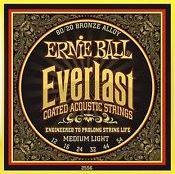 Hlavní obrázek Tvrdost .012 ERNIE BALL 2556 Everlast 80/20 Bronze Medium Light - .012 - .054