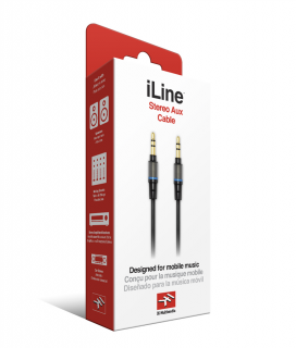 Hlavní obrázek Kabelové redukce IK MULTIMEDIA iLine Stereo Aux Cable