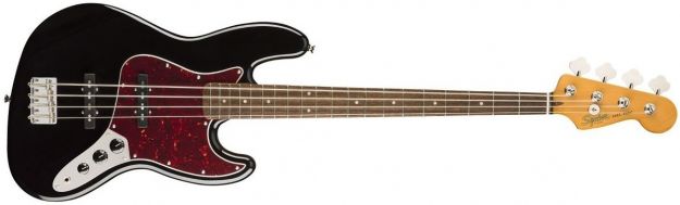 Hlavní obrázek JB modely FENDER SQUIER Classic Vibe 60s Jazz Bass Black Laurel