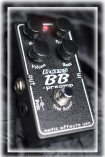 Hlavní obrázek Pedálové baskytarové efekty XOTIC Bass BB preamp