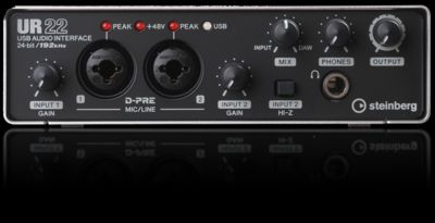 Hlavní obrázek USB zvukové karty STEINBERG UR 22