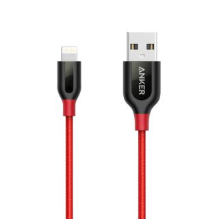 Hlavní obrázek USB kabely ANKER PowerLine+ Lightning kabel, červená