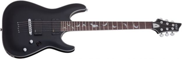 Hlavní obrázek Superstrat SCHECTER Damien Platinum 6, Rosewood Fingerboard - Satin Black