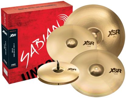 Hlavní obrázek Činelové sady SABIAN XSR Performance Set w/free 18″