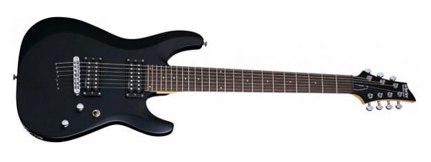 Hlavní obrázek 7strunné SCHECTER C-7 Deluxe Satin Black