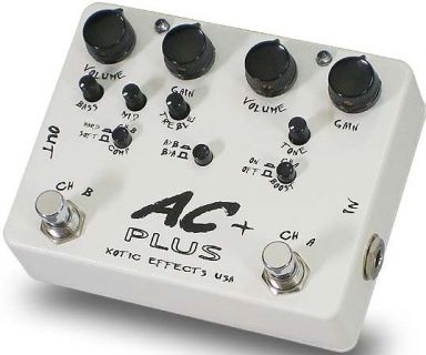 Hlavní obrázek Overdrive, distortion, fuzz, boost XOTIC AC plus - dvoukanálový preamp