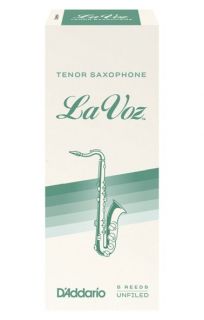 Hlavní obrázek Tenor saxofon RICO RKC05MH La Voz Tenor Saxophone Reeds Medium Hard - 5 Box