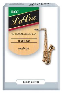 Hlavní obrázek Tenor saxofon RICO RKC10MD La Voz - Tenor Sax Medium - 10 Box