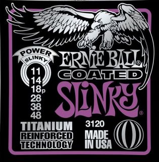 Hlavní obrázek Tvrdost .011 ERNIE BALL P03120 Coated Titanium RPS Power Slinky - .011 - .048