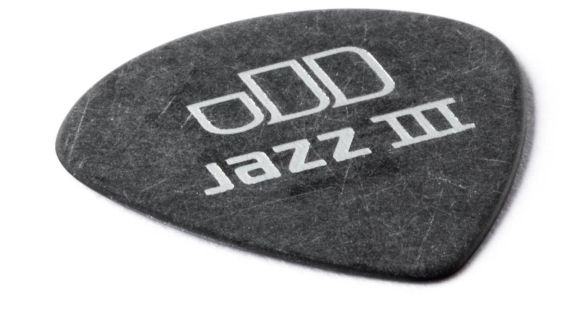 Hlavní obrázek Tvrdost  0.88 DUNLOP Tortex Pitch Black Jazz III Pick .88mm - 12 ks
