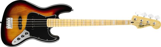 Hlavní obrázek JB modely FENDER SQUIER Vintage Modified Jazz Bass 77', Maple Fingerboard - 3 Color Sunburst