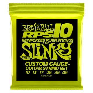 Hlavní obrázek Tvrdost .010 ERNIE BALL P02240 Reinforced RPS Slinky - .010 - .046