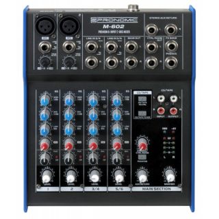 Hlavní obrázek Mixážní pulty bez efektu PRONOMIC M-602