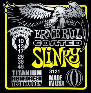 Hlavní obrázek Tvrdost .010 ERNIE BALL P03121 Coated Titanium RPS Regular Slinky - .010 - .046