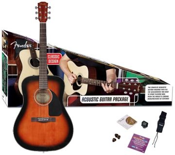 Hlavní obrázek Akustické sety FENDER CD60 Pack Sunburst