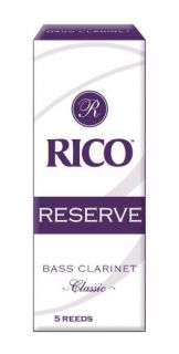 Hlavní obrázek Basklarinet RICO RER0530 Reserve Classic - Bass Clarinet Reeds 3.0 - 5 Box