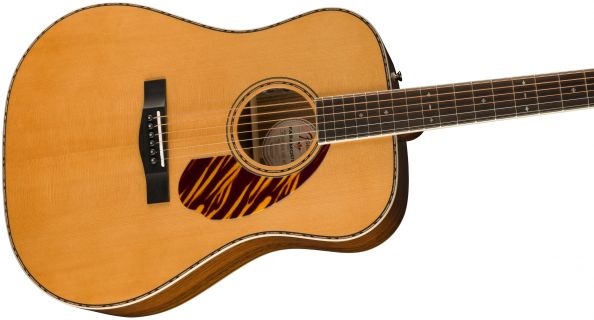 Hlavní obrázek Dreadnought FENDER PD-220E Dreadnought Ovangkol - Aged Natural Limited Edition