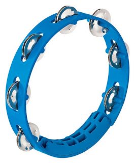 Hlavní obrázek Perkuse pro děti NINO PERCUSSION NINO49SB Compact ABS Tambourine - Sky-Blue