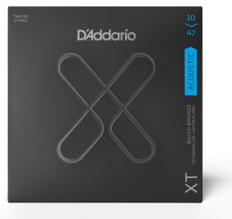 Hlavní obrázek Pro dvanáctistrunnou kytaru D'ADDARIO XTABR1047-12