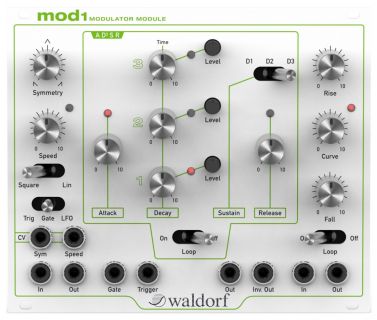 Hlavní obrázek Samplery, sekvencery, moduly WALDORF mod1 Modulator
