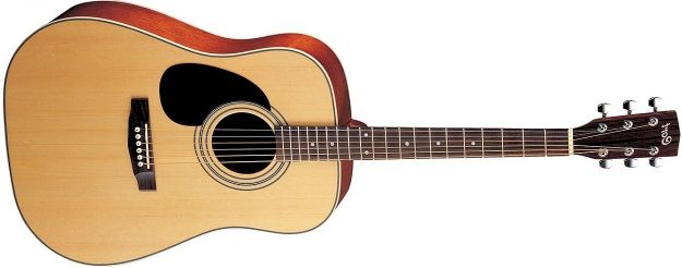 Hlavní obrázek Levoruké CORT AD880LH-NS, akustická kytara pro leváka