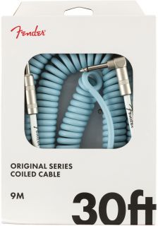 Hlavní obrázek 9m a více FENDER Original Series 30 Coil Cable Daphne Blue