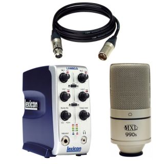 Hlavní obrázek  Vánoční set - Lexicon Lambda + MXL 990-S + KLOTZ M1FM1N0750