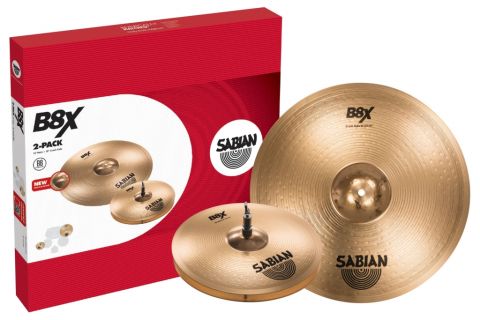 Hlavní obrázek Činelové sady SABIAN B8X 2-Pack