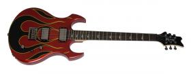 KRAMER Pariah Candy Red with Black Flames