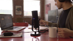 Galerijní obrázek č.7 Velkomembránové kondenzátorové mikrofony M-AUDIO Uber Mic