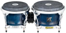 Hlavní obrázek Bonga MEINL WKT400BW Artist Bongo William Kachiro Thompson 7” & 8 1/2” REMO Black Calfskin Skyndeep - Blue Wave