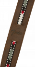 Galerijní obrázek č.1 Kožené/koženkové FENDER Paramount Acoustic Leather Strap, Brown