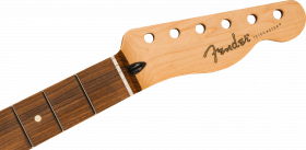 Galerijní obrázek č.2 Náhradní díly FENDER Player Series Telecaster Neck, 22 Medium Jumbo Frets, Pau Ferro, 9.5”, Modern ”C”