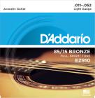 D'ADDARIO EZ910 80/15 Bronze Mid Light - .011 - .052