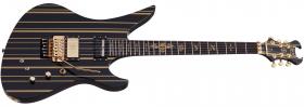 SCHECTER Synyster Custom-S Black with Gold Stripes